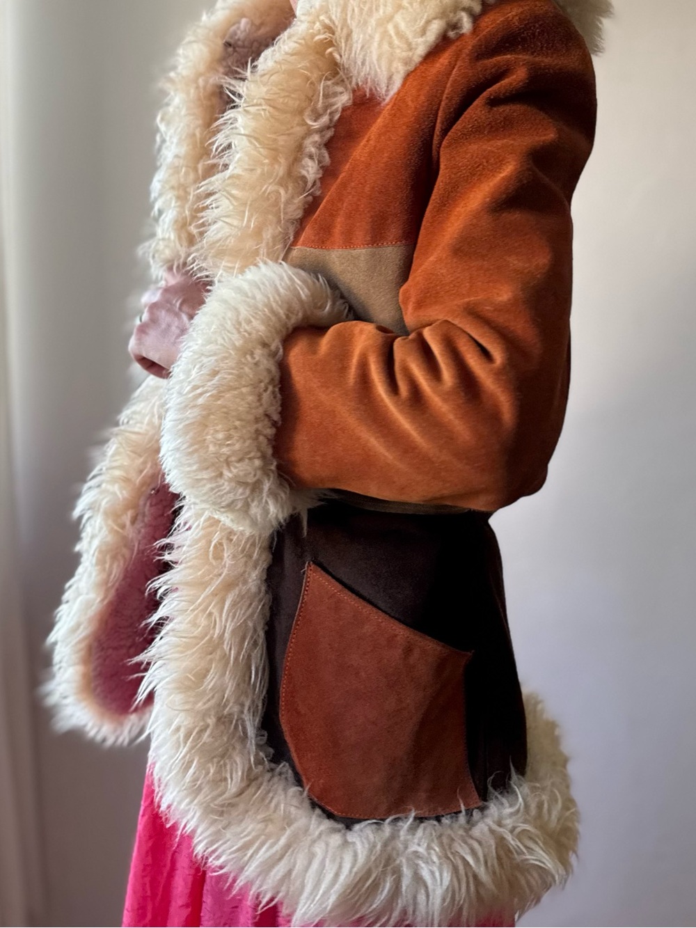 1970’s suede penny lane coat. Small/medium. - Picture 2 of 12